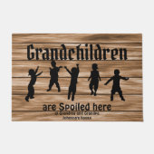 Kleinkinderen zijn hier verwend deurmat (Voorkant)