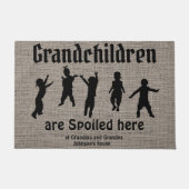 Kleinkinderen zijn verwend deurmat (Voorkant)