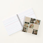 Kleinkinderen's Joy | Fotocollage | Mocha Notitieboek (Binnen)