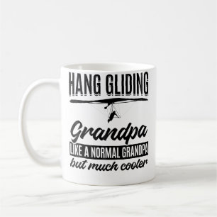 Kleinkindervlieger-opa als een gewone opa maar véé koffiemok