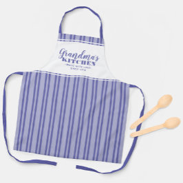 Kleinmoeders Keuken Moderne Cute Periwinkle Schort