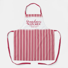 Kleinmoeders Keuken Moderne Magenta Rode Roze Schort