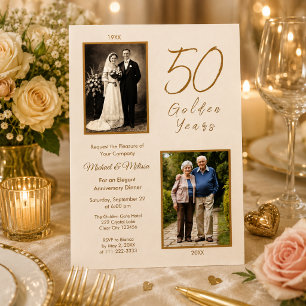 Kleinouders 50 Gouden Jaren Feestviering Kaart