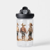 Kleinste Cowhands Eddy® + Waterfles (Voorkant)