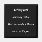 Kleinste dingen magneet (Voorkant)