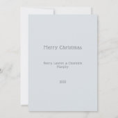 Kleinste engel | Geschetste quote Feestdagenkaart (Achterkant)