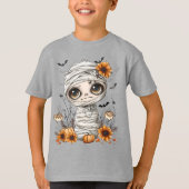 Kleinste Halloween Mummy Children's T-Shirt (Voorkant)