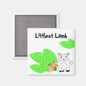 Kleinste Lammetje Magneet (Voorkant / Achterkant)