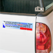 Kleinste minderheid bumpersticker (Op Truck)