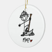 Kleinste muisfiguur keramisch ornament (Links)