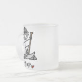 Kleinste muisfiguur matglas koffiemok (Voorkant links)