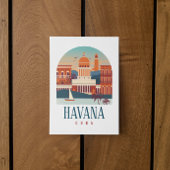 kleinste stad van Havana Cuba Briefkaart
