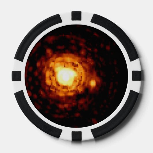 Kleinste sterren in het universum poker chips (Voorkant)