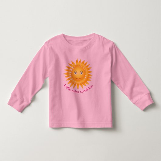 Kleinste zonneschijn kinder shirts (Voorkant)