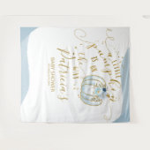 Kleintje pompoen jongen baby shower achtergrond wandkleed (Voorkant (horizontaal))