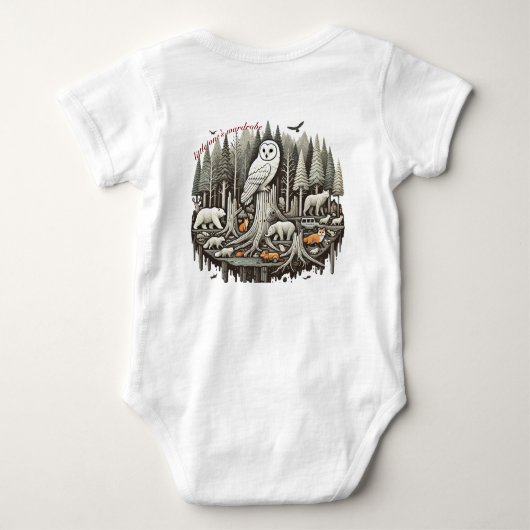 Kleintje's garderobe romper (Achterkant)