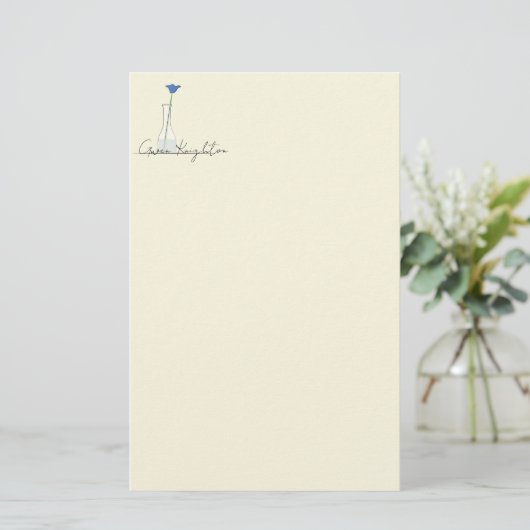 Kleinvaas Briefpapier (Staand voorkant)