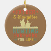 kleinvader en slachtjager keramisch ornament (Achterkant)