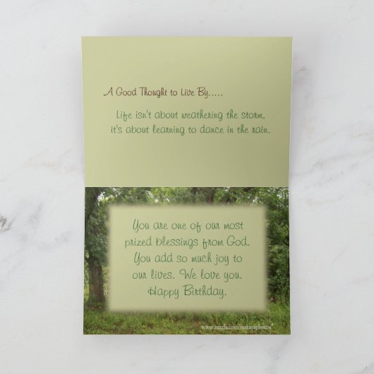 Kleinzonen zijn Special-customize-any gelegenheid Kaart (Binnen)