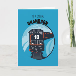 Kleinzoon 10e Verjaardagstrein, Kleine Jongen, Bla Kaart