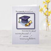 Kleinzoon Afstuderen Gefeliciteerd Onthoud de P Kaart (Gele Bloem)