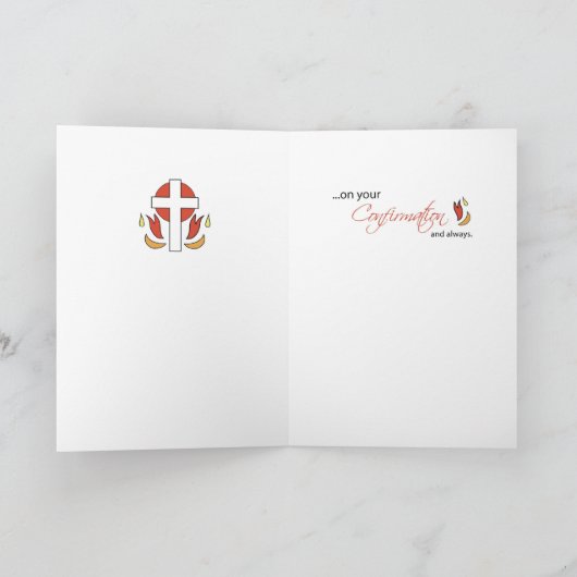 Kleinzoon bevestiging gefeliciteerd Cross Fire, Kaart (Binnen)