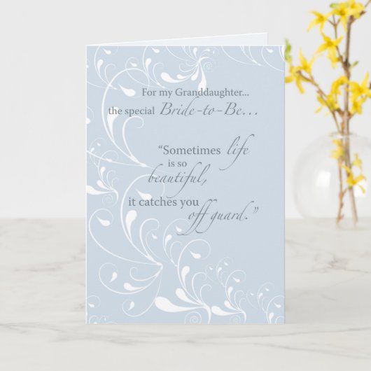 Kleinzoon bruidsfeest felicitatielicht kaart (Gele Bloem)