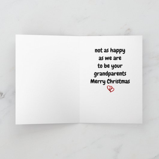 **KLEINZOON** DANCING SANTA JUST FOR YOU KAART (Binnen)