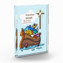 Kleinzoon Doop Noah's Ark Gepersonaliseerd