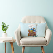 Kleinzoon Doop Noah's Ark Gepersonaliseerd Kussen (Stoel)