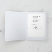 Kleinzoon eerste communie kaart (Binnen)