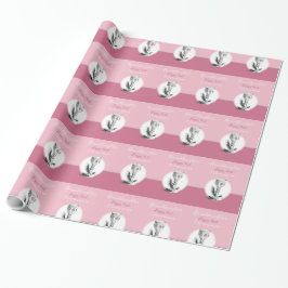 Kleinzoon Eerste Communie Roze, Kelk Cadeaupapier