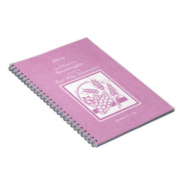 Kleinzoon Eerste Communie, Roze Notitieboek