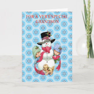 kleinzoon feestdagen kaart