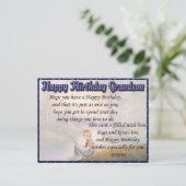 Kleinzoon Gefeliciteerd met je verjaardag Briefkaart (Staand voorkant)