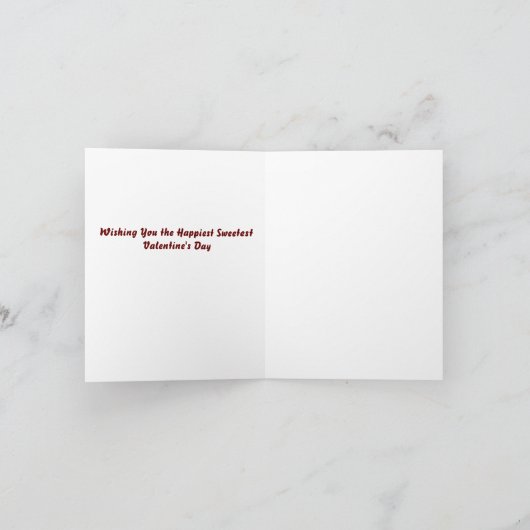 Kleinzoon Gefeliciteerd met Valentijnsdag Kaart (Binnen)