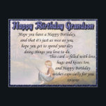 Kleinzoon Gefeliciteerd Verjaardag Briefkaart<br><div class="desc">Hoewel E-cards geweldig zijn in deze wereld van technologie, is er gewoon niets zo persoonlijk als de persoonlijke touch! Post-a-Card van Ebbymoo is een economische manier om een speciale en gepersonaliseerde boodschap te sturen voor verjaardag, jubileum, beterschap, vriendschap en vele andere gelegenheden. Stuur er vandaag nog een naar iemand die...</div>