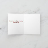 Kleinzoon gelukkige Valentijnsdag Kaart (Binnen)