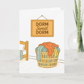 Kleinzoon Grappig Terug naar school met wasmand Kaart (Voorkant)