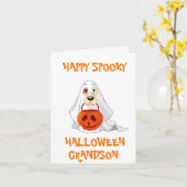 **KLEINZOON** HEB EEN VROLIJKE EN SPOOKACHTIGE HAL KAART (Gele Bloem)