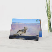 Kleinzoon, je bent groot! Verjaardag Grand Canyon Kaart (Achterkant)