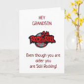 **KLEINZOON** JE ROTST OP JE VERJAARDAG KAART (Gele Bloem)