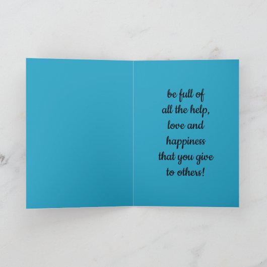 kleinzoon Kerstmis Kaart (Binnen)