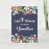 Kleinzoon Pasen Zegeningen van Verrezen Christus B Kaart (Voorkant)