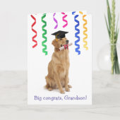 Kleinzoon Schattigee hond Afstuderen Kaart (Voorkant)