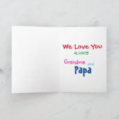 kleinzoon verjaardag card.boys.sons.male kaart (Binnen)