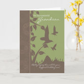 Kleinzoon verjaardagskaart - Verjaardag wenskaart Kaart (Gele Bloem)