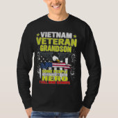 kleinzoon vietnam veteran t-shirt (Voorkant)