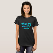 Kleinzoon Werelds Beste Blauw T-shirt (Voorkant volledig)