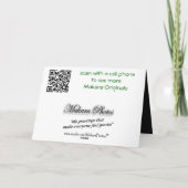 Kleinzoon wijs-Blk - pas om het even welke Kaart (Achterkant)